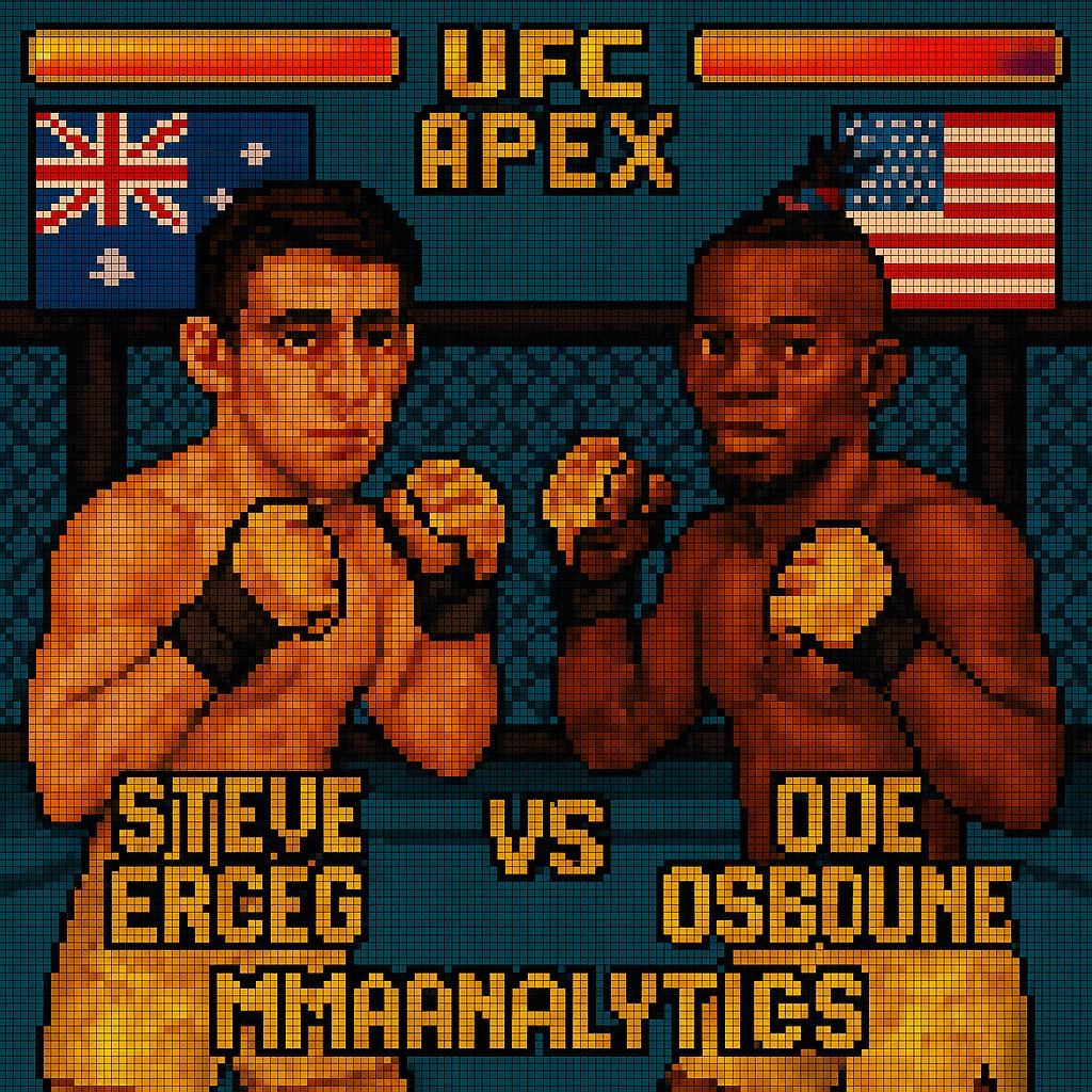 Steve Erceg vs Ode Osbourne - UFC Fight Night